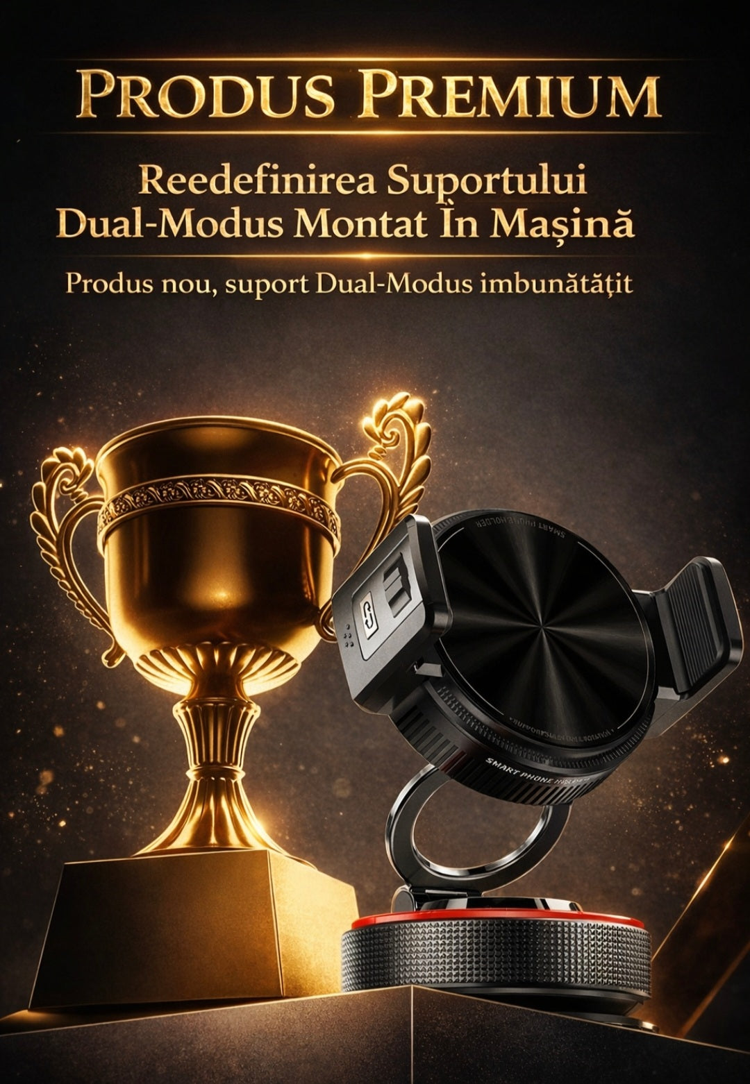 DriveGrip - Suport auto premium pentru telefon