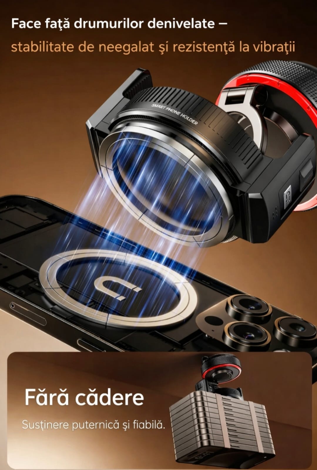 DriveGrip - Suport auto premium pentru telefon