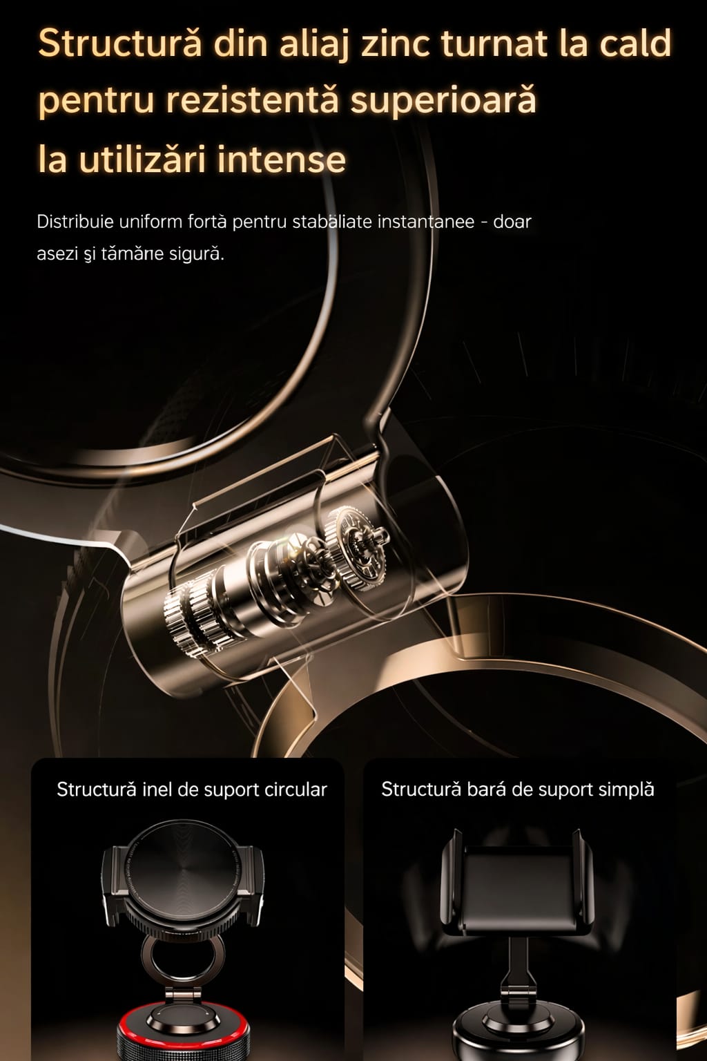 DriveGrip - Suport auto premium pentru telefon