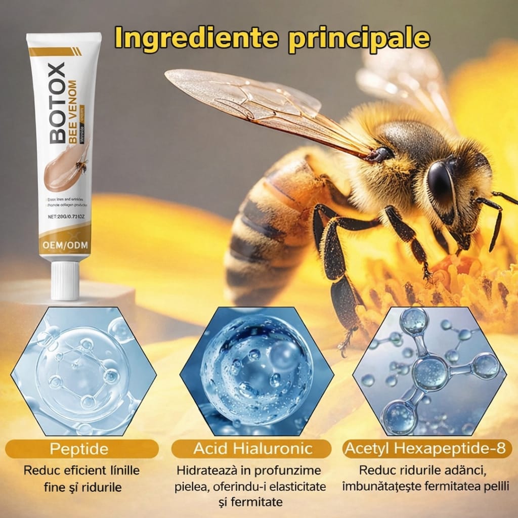 BEE Lift - Cremă de față cu venin de albine