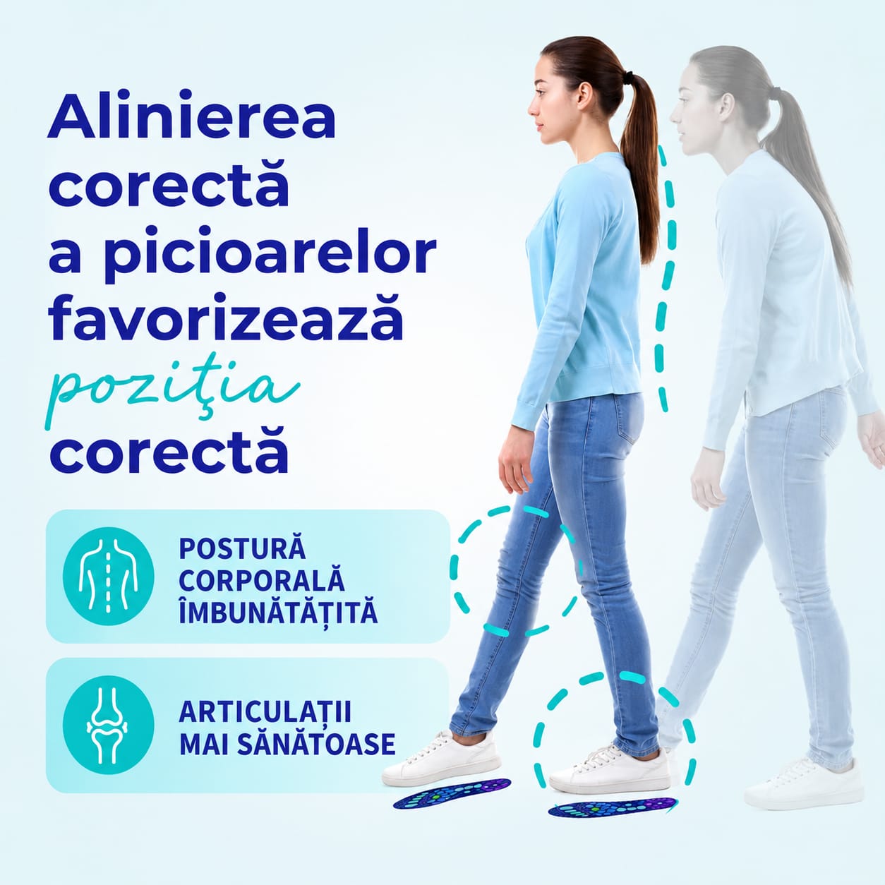 MagnaStep - Talpici pentru mers confortabil