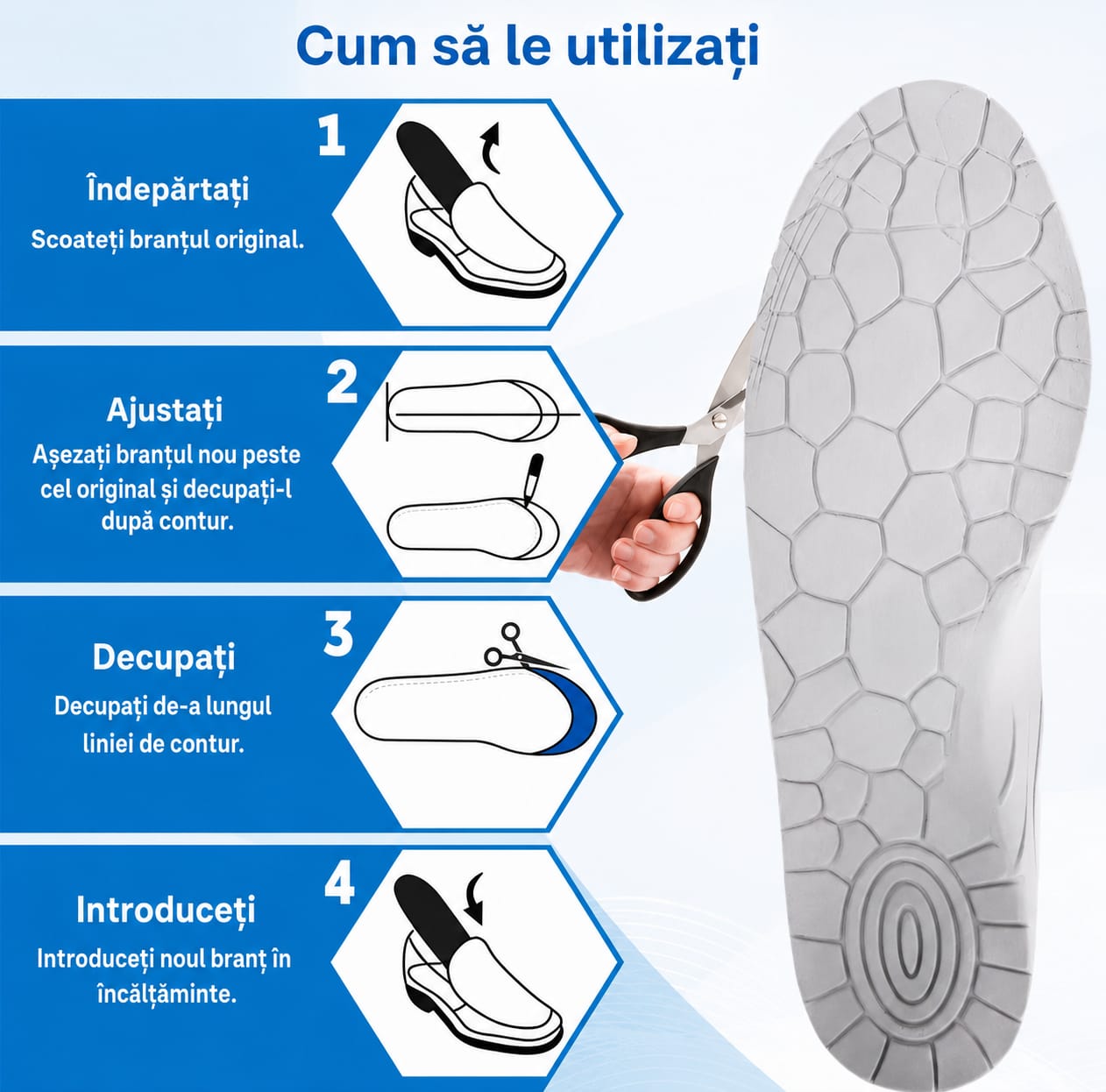 MagnaStep - Talpici pentru mers confortabil